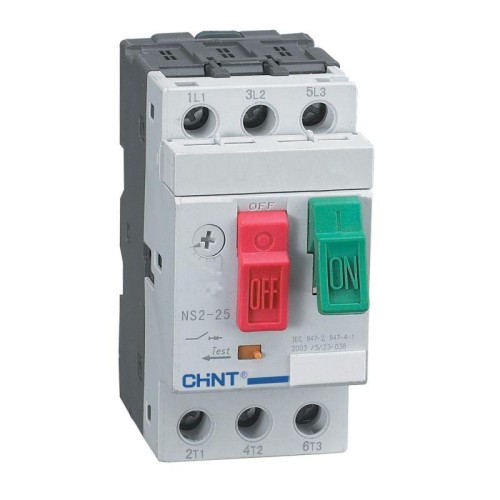 495079 | Авт. выкл. защиты двигателя NS2-25 2.5-4А (R) Chint
