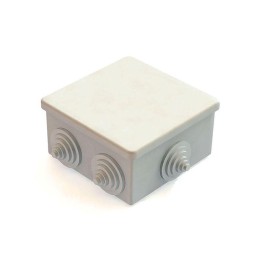 8820013 | Коробка распаячная для наружного монтажа, 6 гермовводов, 85х85х40мм, IP44 Chint
