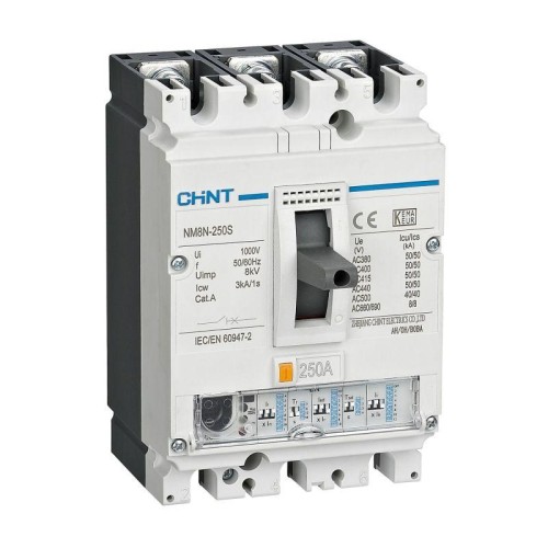 269549 | Авт. выкл. защиты двигателя NM8N-400H ENM 250А 100кА 3P (R) Chint
