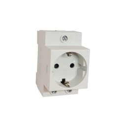 775001 | Розетка AC30-111 с заземляющим контактом на DIN-рейку Chint
