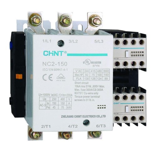 671691 | Контактор NC2-150 150А 400В/АС3 50Гц (R) Chint
