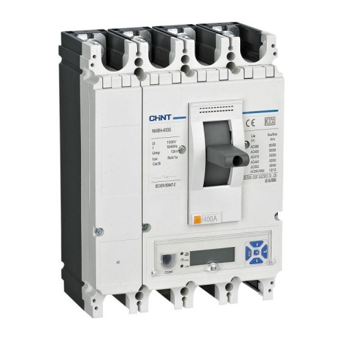 269462 | Авт. выкл. NM8N-400H EM 4P 250А 100кА с электр. расцепителем, LCD (R) Chint
