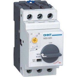 253598 | Авт. выкл. защиты двигателя NS2-32H 1.6-2.5А с поворотной ручкой (R) Chint
