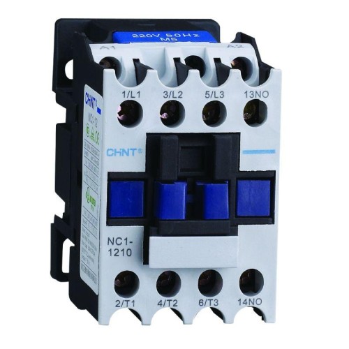 221358 | Контактор NC1-1210 12А 230В/АС3 1НО 50Гц (R) Chint
