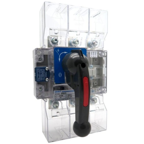 393265 | Выключатель-разъединитель NH40-315/3 ,3P ,315А, стандартная рукоятка управления Chint
