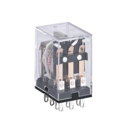 285134 | Промежуточное реле JZX-22F(D) 4 конт. с инд. LED 3А 12В DC (R) Chint
