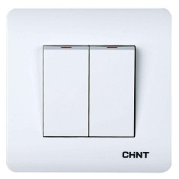 715381 | 2-клавишный выключатель 10А 250В Chint
